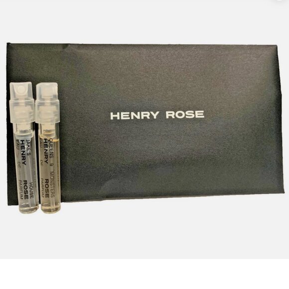 Henry Rose Set of 2 Jake's House & Queen & Monster Eau de Parfum 1.5 ml each NEW - Picture 1 of 4